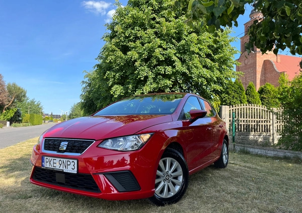 Seat Ibiza cena 44900 przebieg: 52200, rok produkcji 2020 z Kępno małe 301